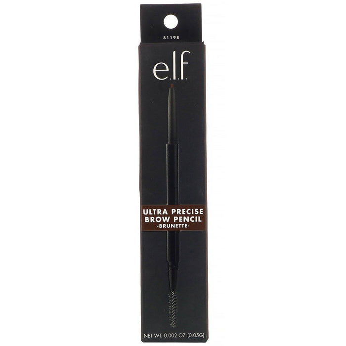 E.L.F., Ultra Precise Brow Pencil, Brunette, 0.002 oz (0.05 g) - HealthCentralUSA