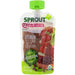 Sprout Organic, Baby Food, 6 Months & Up, Strawberry, Apple, Beet, Red Beans, 3.5 oz (99 g) - HealthCentralUSA