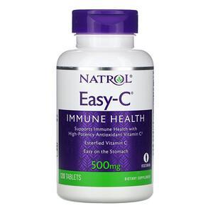 Natrol, Easy-C, 500 mg, 120 Tablets - HealthCentralUSA