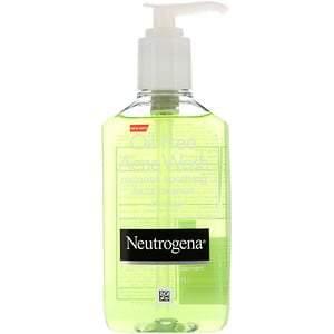 Neutrogena, Oil Free Acne Wash, Redness Soothing Facial Cleanser, 6 fl oz (177 ml) - HealthCentralUSA