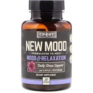 Onnit, New Mood, Mood & Relaxation, 30 Capsules - HealthCentralUSA