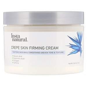 InstaNatural, Crepe Skin Firming Cream, Body Treatment, 8 oz (240 ml) - HealthCentralUSA