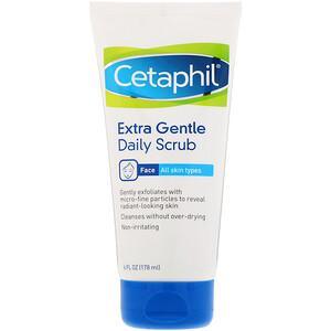 Cetaphil, Extra Gentle Daily Scrub, 6 fl oz (178 ml) - HealthCentralUSA