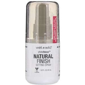 Wet n Wild, PhotoFocus Natural Finish Setting Spray, Seal the Deal, 1.52 fl oz (45 ml) - HealthCentralUSA