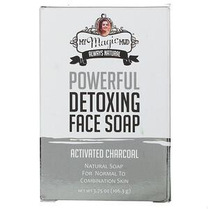 My Magic Mud, Powerful Detoxing Face Soap, Activated Charcoal, 3.75 oz (106.3 g) - HealthCentralUSA