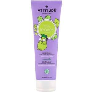 ATTITUDE, Little Leaves Science, Conditioner, Vanilla & Pear, 8 fl oz (240 ml) - HealthCentralUSA