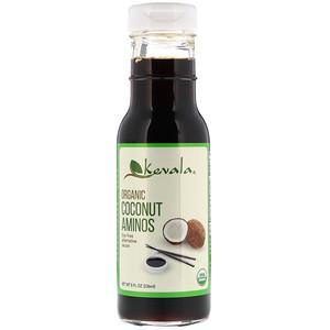 Kevala, Organic Coconut Aminos, 8 fl oz (236 ml) - HealthCentralUSA