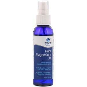 Trace Minerals Research, Pure Magnesium Oil, 4 fl oz (118 ml) - HealthCentralUSA