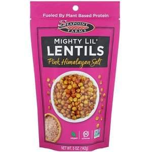 Seapoint Farms, Mighty Lil' Lentils, Pink Himalayan Salt, 5 oz (142 g) - HealthCentralUSA