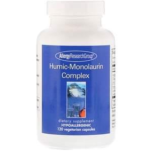 Allergy Research Group, Humic-Monolaurin Complex, 120 Vegetarian Capsules - HealthCentralUSA