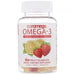 Coromega, Omega-3, Fruit Gummies for Adults, Orange, Lemon, Strawberry, 60 Fruit Gummies - HealthCentralUSA