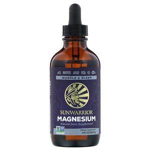 Sunwarrior, Magnesium, 4 fl oz (118 ml) - HealthCentralUSA