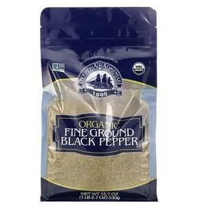 Drogheria & Alimentari, Organic Fine Ground Black Pepper, 18.7 oz (530 g) - HealthCentralUSA