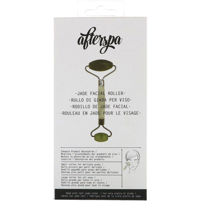 AfterSpa, Jade Facial Roller, 1 Piece - HealthCentralUSA
