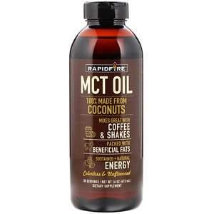 RAPIDFIRE, MCT Oil, Unflavored, 16 oz (473 ml) - HealthCentralUSA