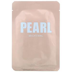 Lapcos, Pearl Sheet Beauty Mask, Brightening, 1 Sheet, 0.81 fl oz (24 ml) - HealthCentralUSA