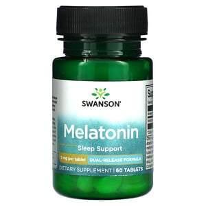 Swanson, Melatonin, 3 mg, 60 Tablets - HealthCentralUSA