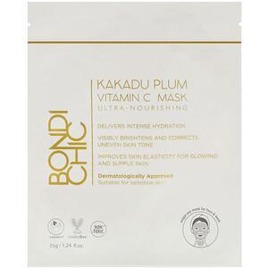Bondi Chic, Kakadu Plum, Vitamin C Mask, 1 Sheet, 1.24 fl oz (35 g) - HealthCentralUSA