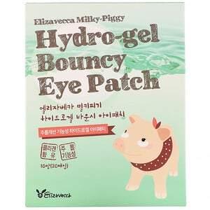 Elizavecca, Milky Piggy, Hydro-gel Bouncy Eye Patch, 10 Pairs - HealthCentralUSA