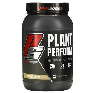 ProSupps, Plant Perform, Performance Plant Protein, Vanilla Creme, 2 lbs (907 g) - HealthCentralUSA