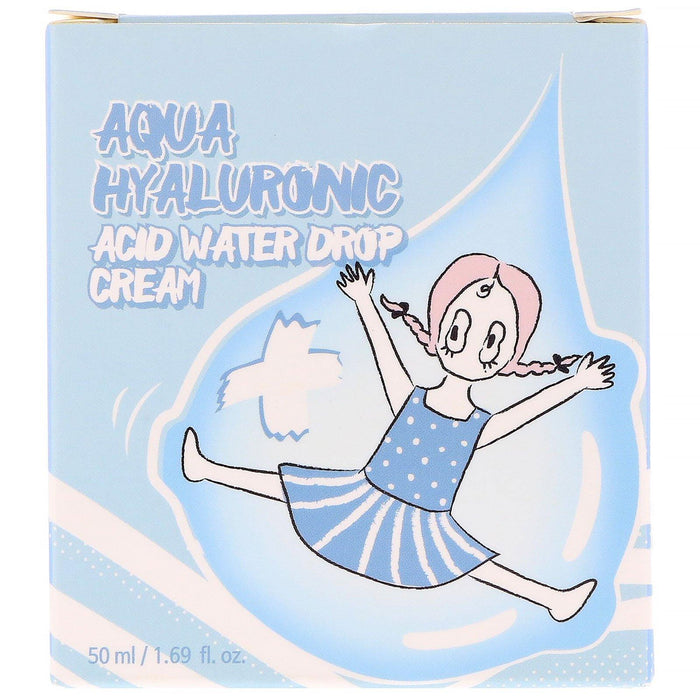 Elizavecca, Aqua Hyaluronic Acid Water Drop Cream, 1.69 fl oz (50 ml) - HealthCentralUSA