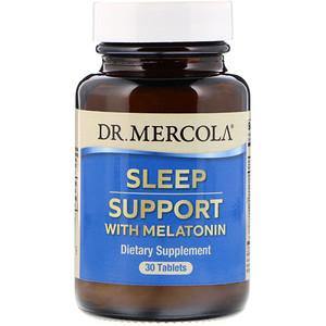 Dr. Mercola, Sleep Support with Melatonin, 30 Tablets - HealthCentralUSA
