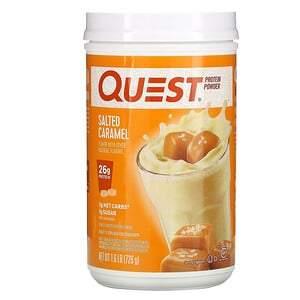 Quest Nutrition, Protein Powder, Salted Caramel, 1.6 lb (726 g) - HealthCentralUSA
