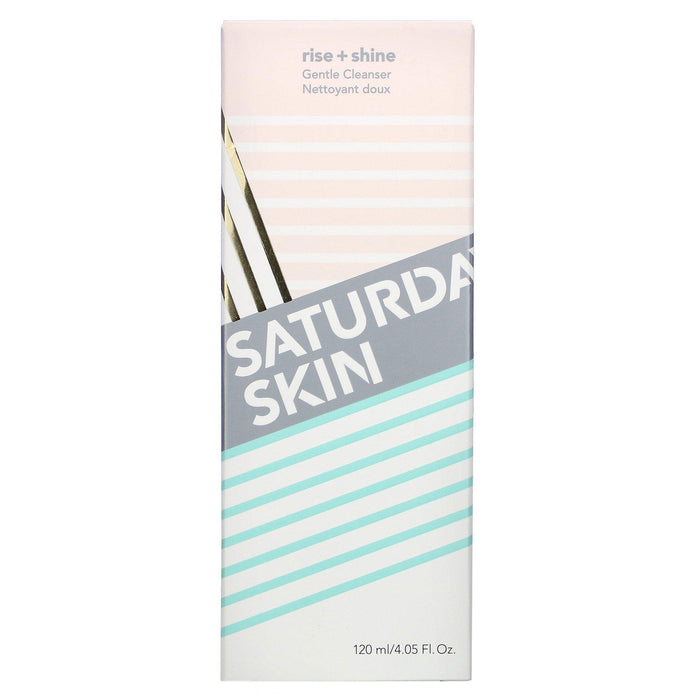Saturday Skin, Rise + Shine, Gentle Cleanser, 4.05 fl oz (120 ml) - HealthCentralUSA