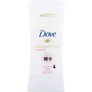 Dove, Advanced Care, Invisible, Anti-Perspirant Deodorant, Clear Finish, 2.6 oz (74 g) - HealthCentralUSA