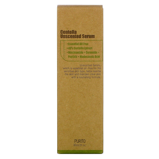 Purito, Centella Unscented Serum, 2 fl oz (60 ml) - HealthCentralUSA