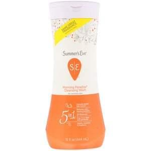 Summer's Eve, 5 in 1 Cleansing Wash, Morning Paradise, 15 fl oz (444 ml) - HealthCentralUSA