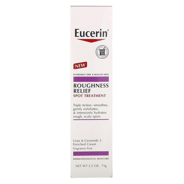 Eucerin, Roughness Relief Spot Treatment, Fragrance Free, 2.5 oz (71 g) - HealthCentralUSA