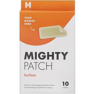 Hero Cosmetics, Mighty Patch, Surface, 10 Strips - HealthCentralUSA