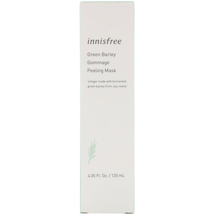 Innisfree, Green Barley, Gommage Peeling Beauty Mask, 4.05 fl oz (120 ml) - HealthCentralUSA