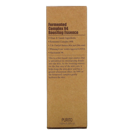 Purito, Fermented Complex 94 Boosting Essence, 5.07 fl oz (150 ml) - HealthCentralUSA