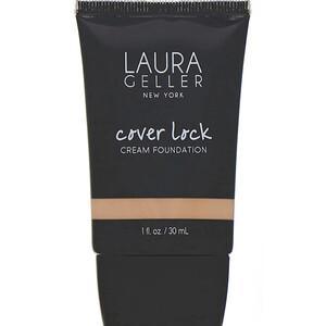 Laura Geller, Cover Lock, Cream Foundation, Porcelain, 1 fl oz (30 ml) - HealthCentralUSA