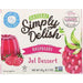 Natural Simply Delish, Natural Jel Dessert, Raspberry, 0.7 oz (20 g) - HealthCentralUSA