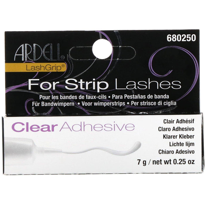 Ardell, LashGrip, For Strip Lashes, Clear Adhesive, .25 oz (7 g) - HealthCentralUSA