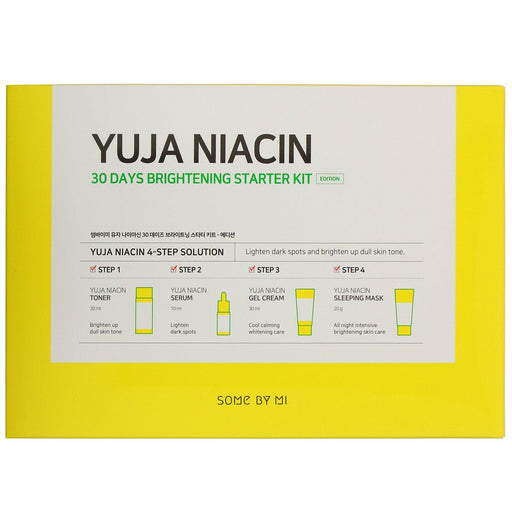 Some By Mi, Yuja Niacin 30 Days Brightening Starter Kit, 4 Piece Kit - HealthCentralUSA