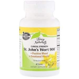 Terry Naturally, St. John's Wort 900, 60 Tablets - HealthCentralUSA