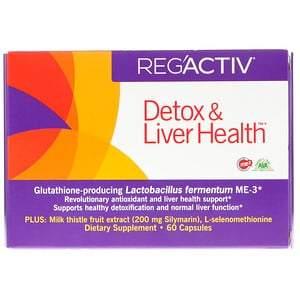 Dr. Ohhira's, Reg'Activ, Detox & Liver Health, 60 Capsules - HealthCentralUSA