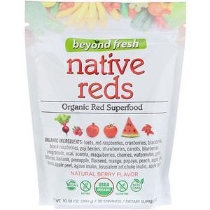 Beyond Fresh, Native Reds, Organic Red Superfood, Natural Berry Flavor, 10.58 oz (300 g) - HealthCentralUSA
