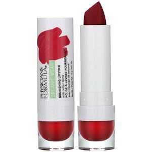Physicians Formula, Organic Wear, Nourishing Lipstick, Goji Berry, 0.17 oz (5 g) - HealthCentralUSA