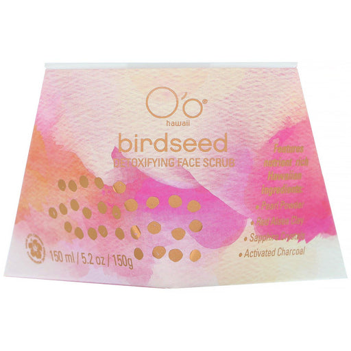 O'o Hawaii, Birdseed, Detoxifying Face Scrub, 5.2 oz (150 g) - HealthCentralUSA
