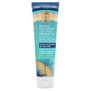 Pacifica, Sun + Skincare, Mineral Face Shade, SPF 30, Coconut Probiotic Technology, 1.7 fl oz (50 ml) - HealthCentralUSA