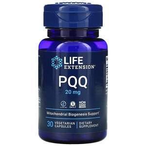 Life Extension, PQQ , 20 mg, 30 Vegetarian Capsules - HealthCentralUSA
