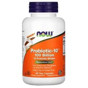 Now Foods, Probiotic-10, 100 Billion, 60 Veg Capsules - HealthCentralUSA