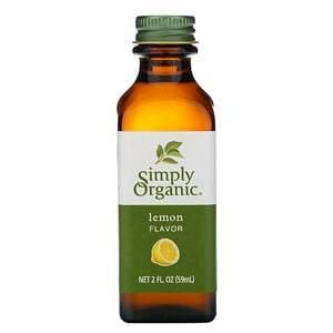 Simply Organic, Lemon Flavor, 2 fl oz (59 ml) - HealthCentralUSA