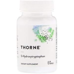 Thorne Research, 5-Hydroxytryptophan, 90 Capsules - HealthCentralUSA