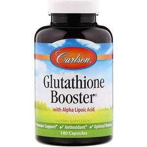 Carlson Labs, Glutathione Booster, 180 Capsules - HealthCentralUSA